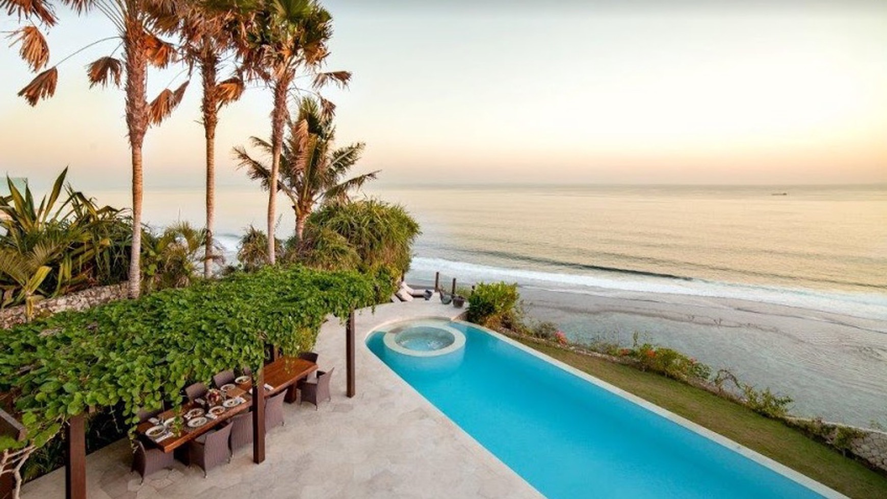 FREEHOLD! 5 BEDROOM LUXURY CLIFT FRONT VILLA PANORAMIC OCEAN VIEW ULUWATU