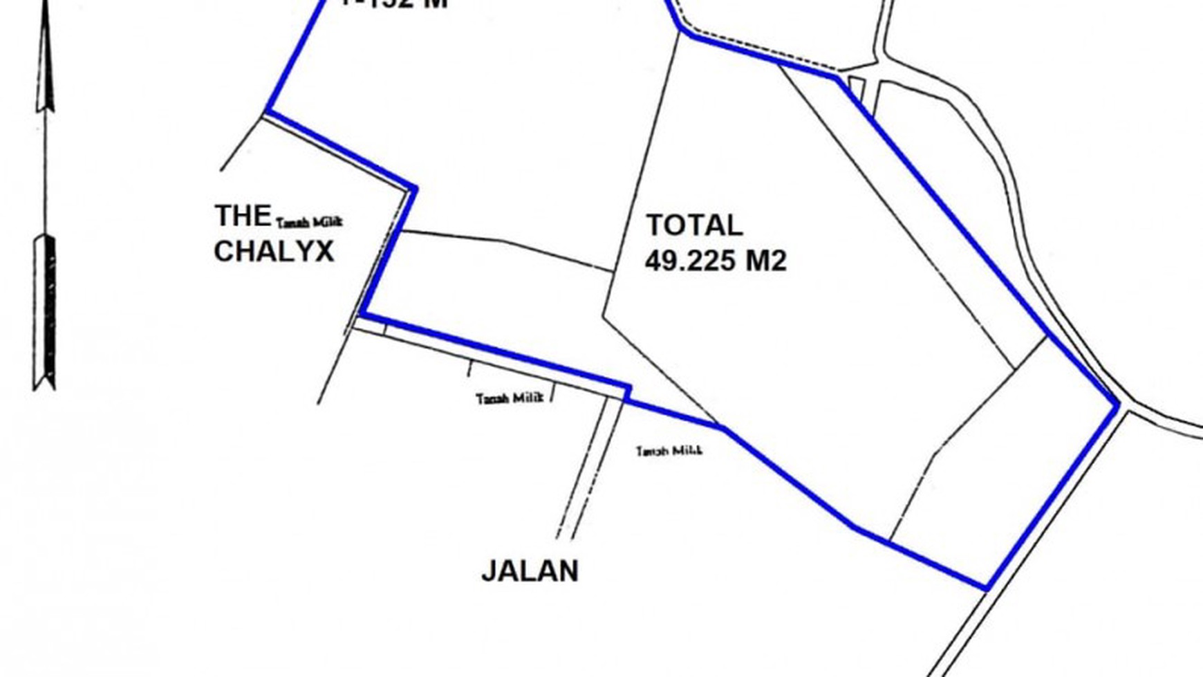 Land 4,9 Ha Cliff Front In Great Location Bukit