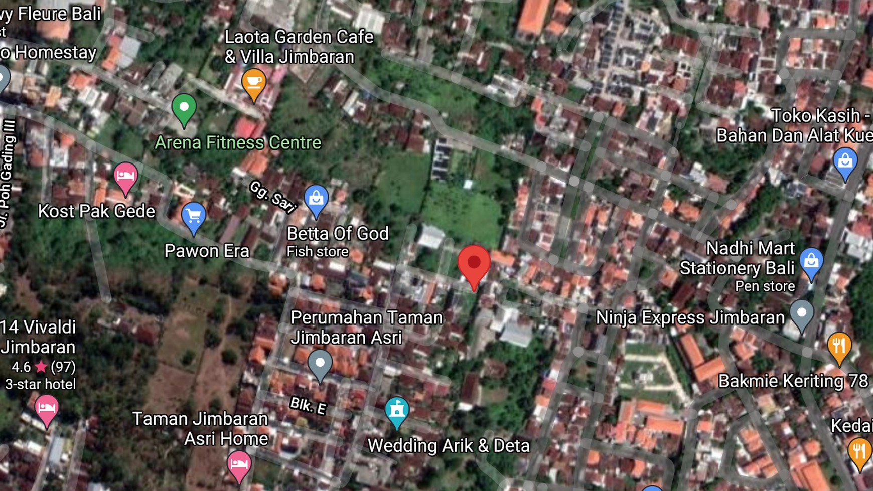 Land Freehold 360 Sqm in Great Location Jimbaran