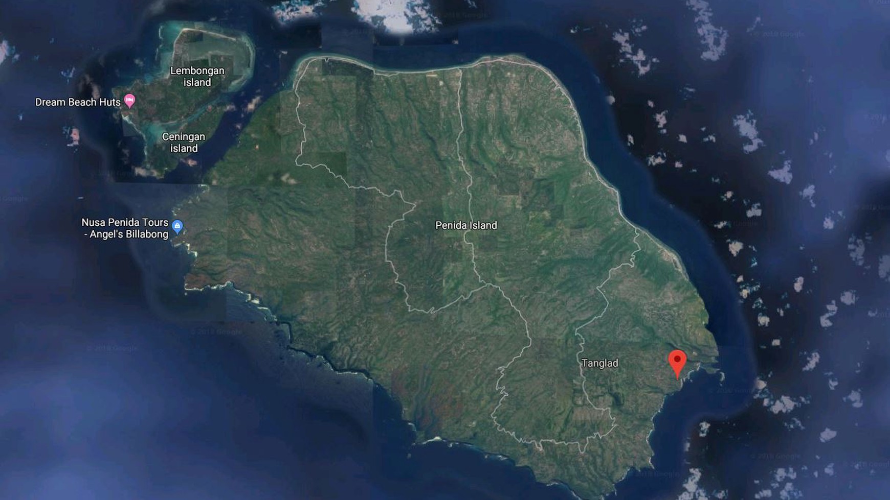 Freehold 500 sqm Land in Atuh Cliff Nusa Penida