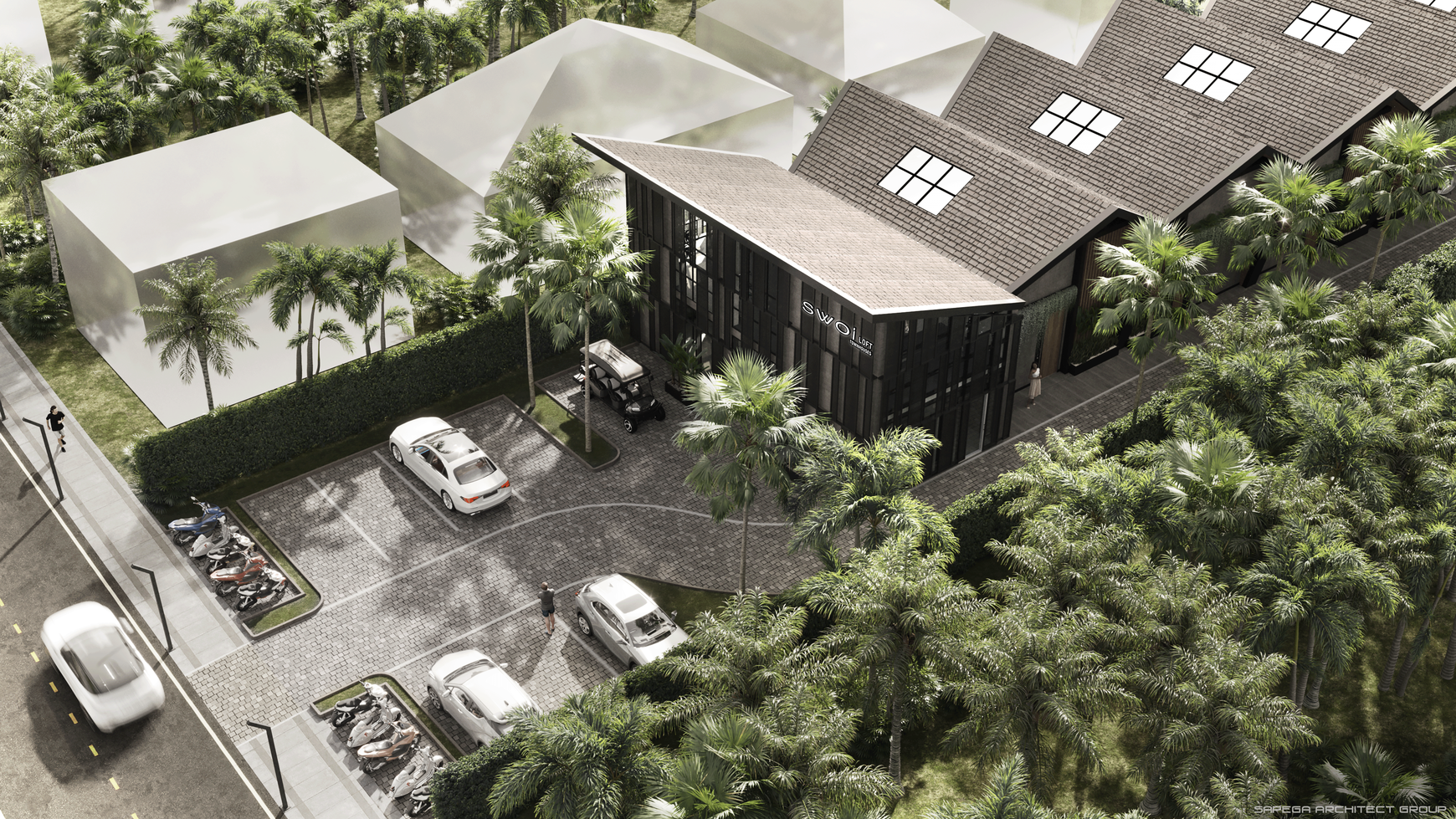 1 Bedrooms Town House in Great Location Berawa Canggu Bali