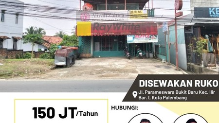 Disewakan ruko di pusat bisnis