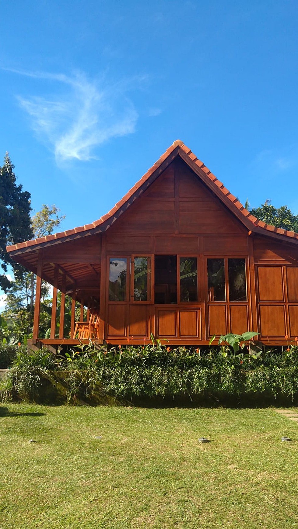 Hill View Wooden Houses for Sale In Bali