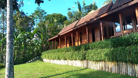 Hill View Wooden Houses for Sale In Bali