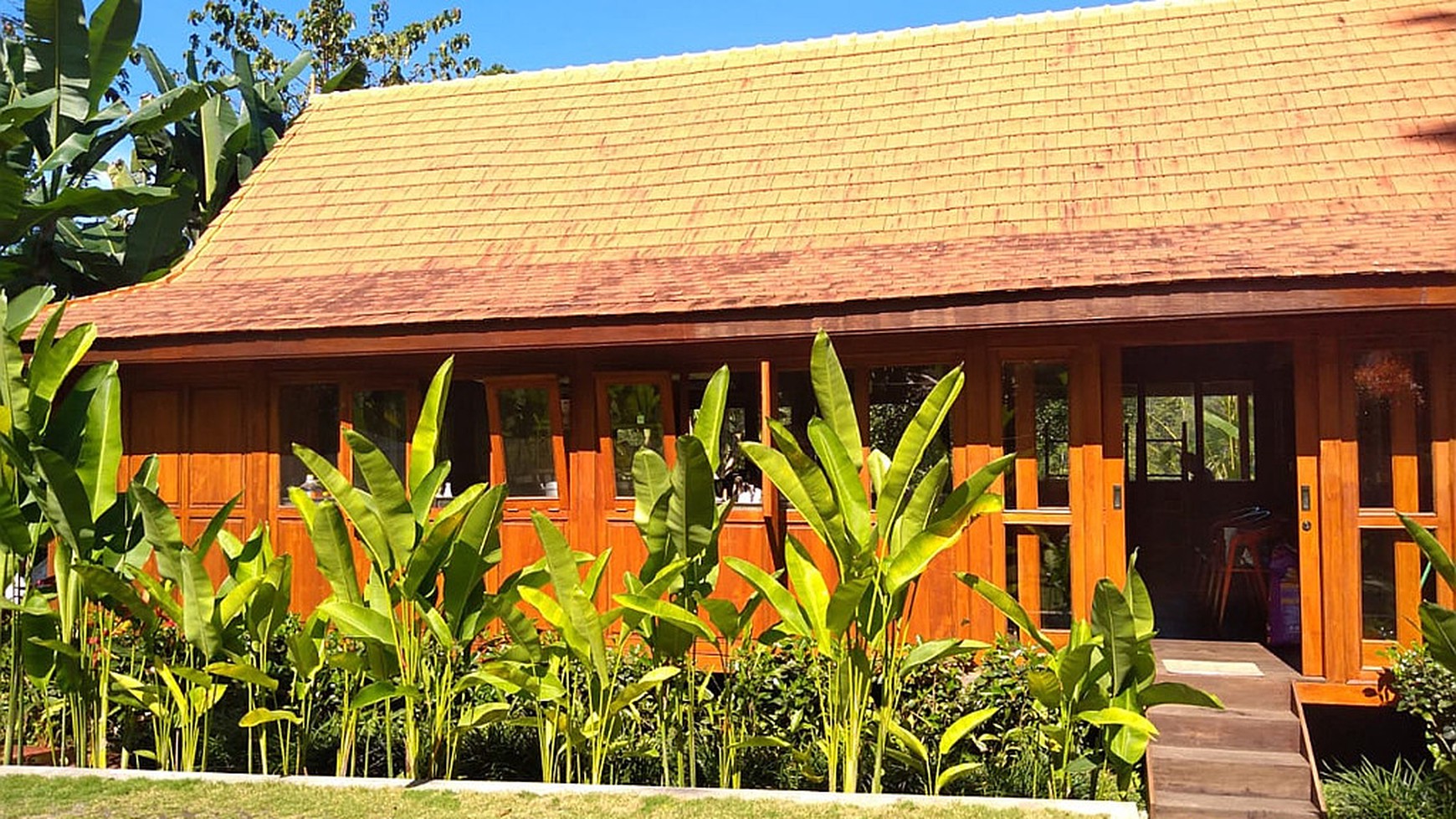 Hill View Wooden Houses for Sale In Bali