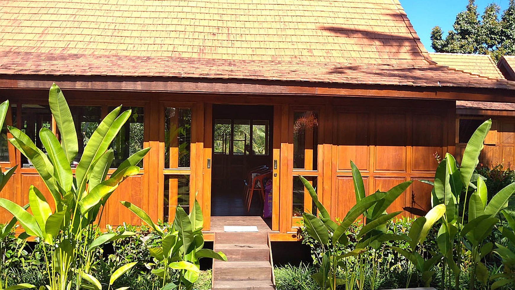 Hill View Wooden Houses for Sale In Bali