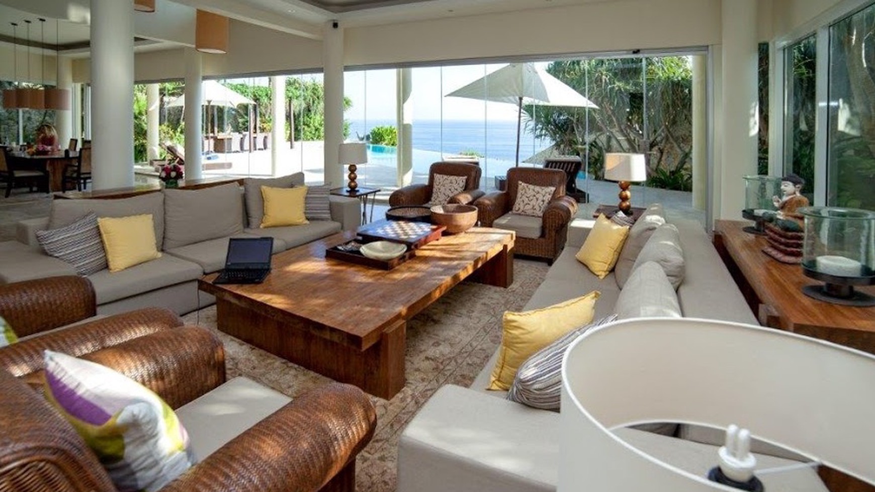 Freehold Luxury Cliff Front Villa Panoramic Ocean View Uluwatu Bali 