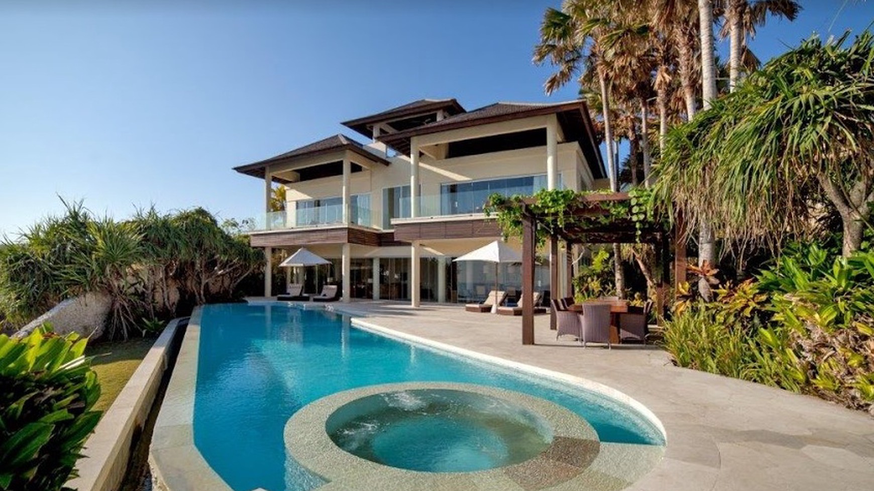 Freehold Luxury Cliff Front Villa Panoramic Ocean View Uluwatu Bali 