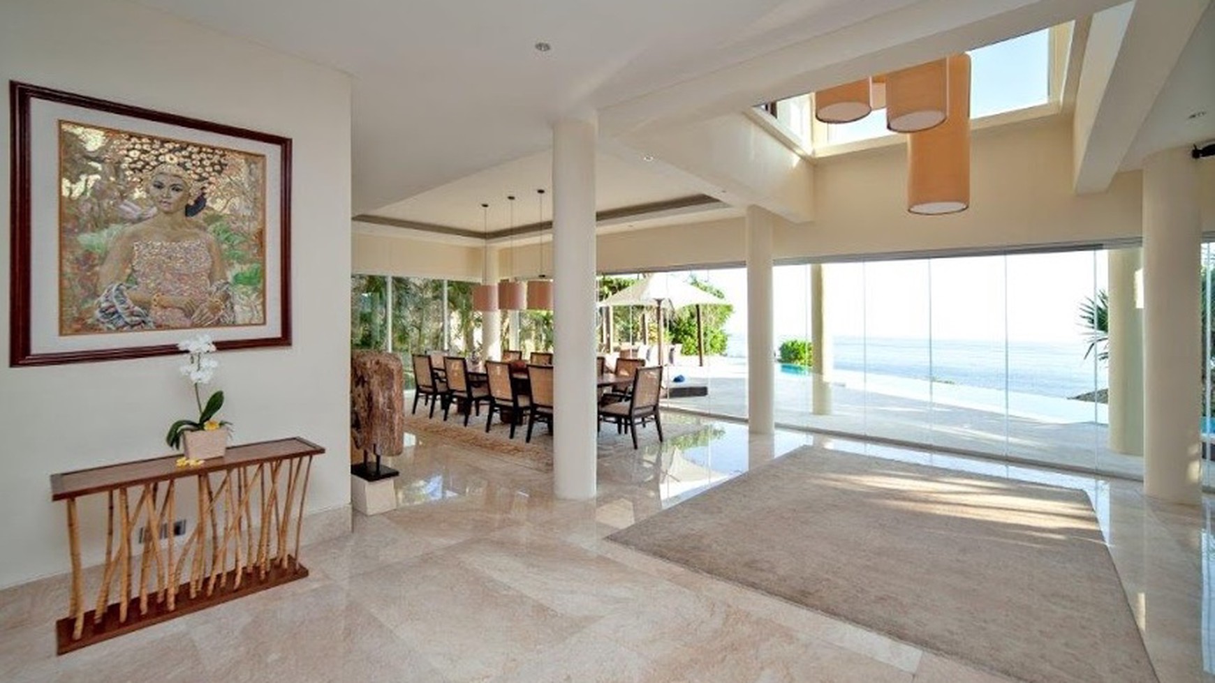 Freehold Luxury Cliff Front Villa Panoramic Ocean View Uluwatu Bali 