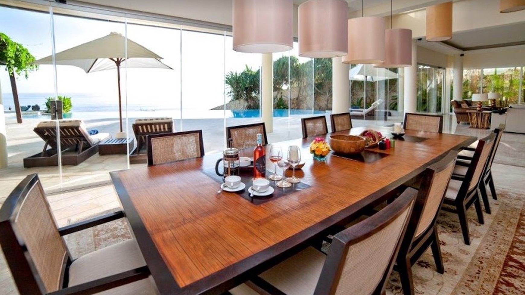 Freehold Luxury Cliff Front Villa Panoramic Ocean View Uluwatu Bali 