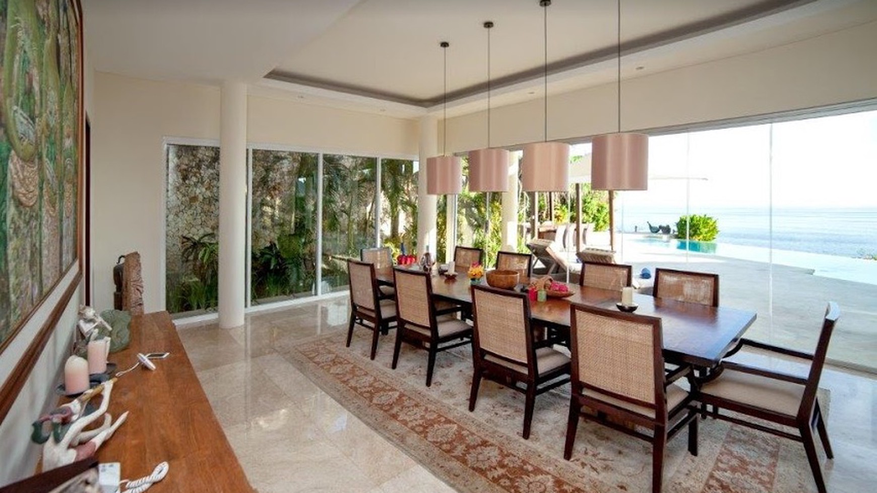 Freehold Luxury Cliff Front Villa Panoramic Ocean View Uluwatu Bali 