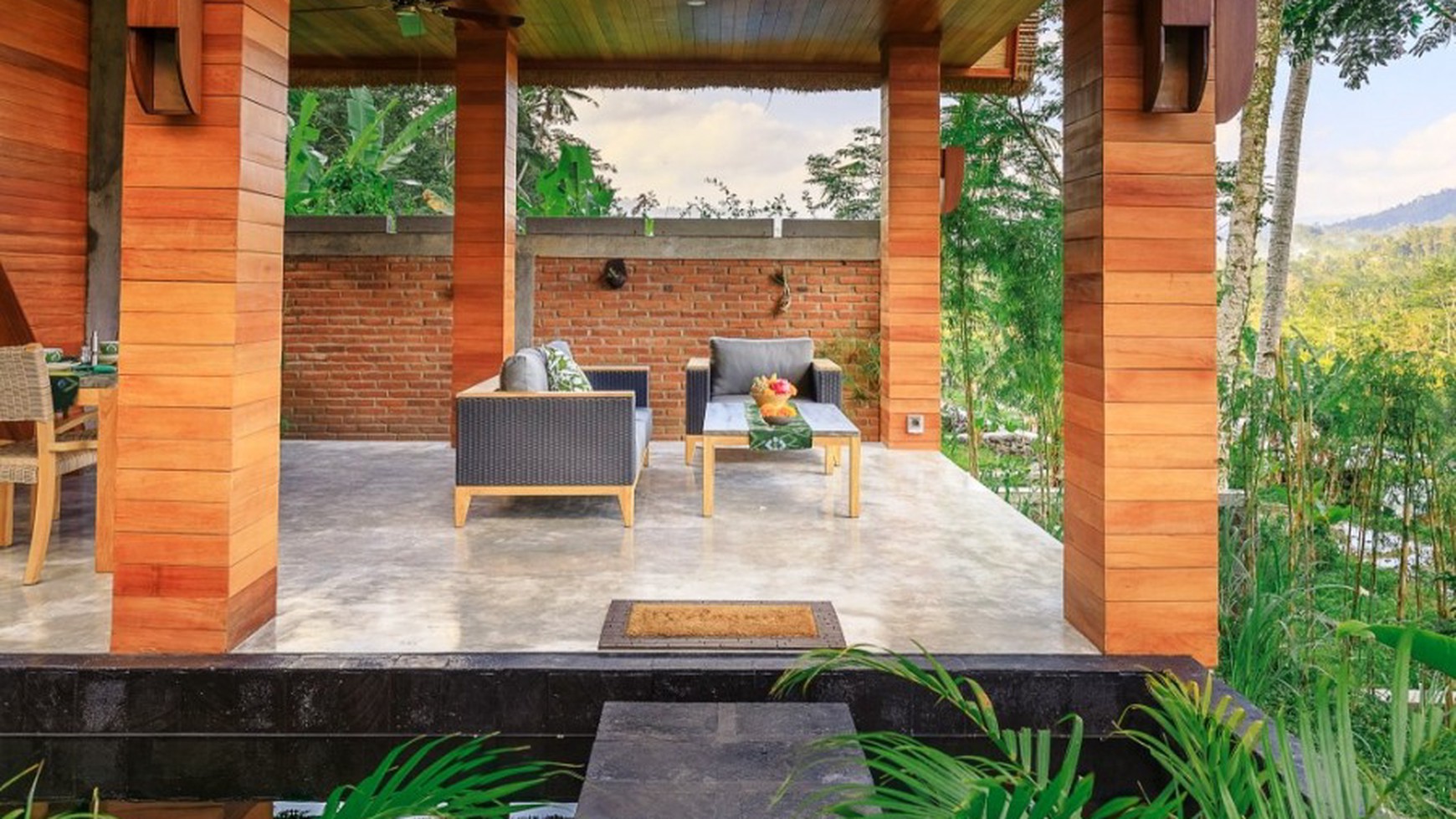 Freehold Villa which is located on the outskirts of a small Balinese Village Candi Dasa Bali