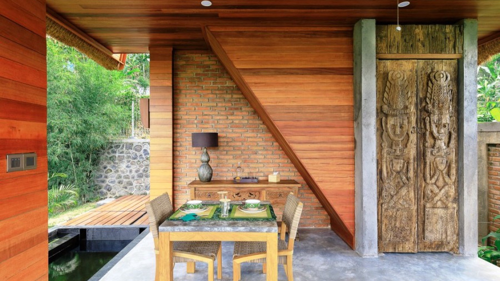 Freehold Villa which is located on the outskirts of a small Balinese Village Candi Dasa Bali