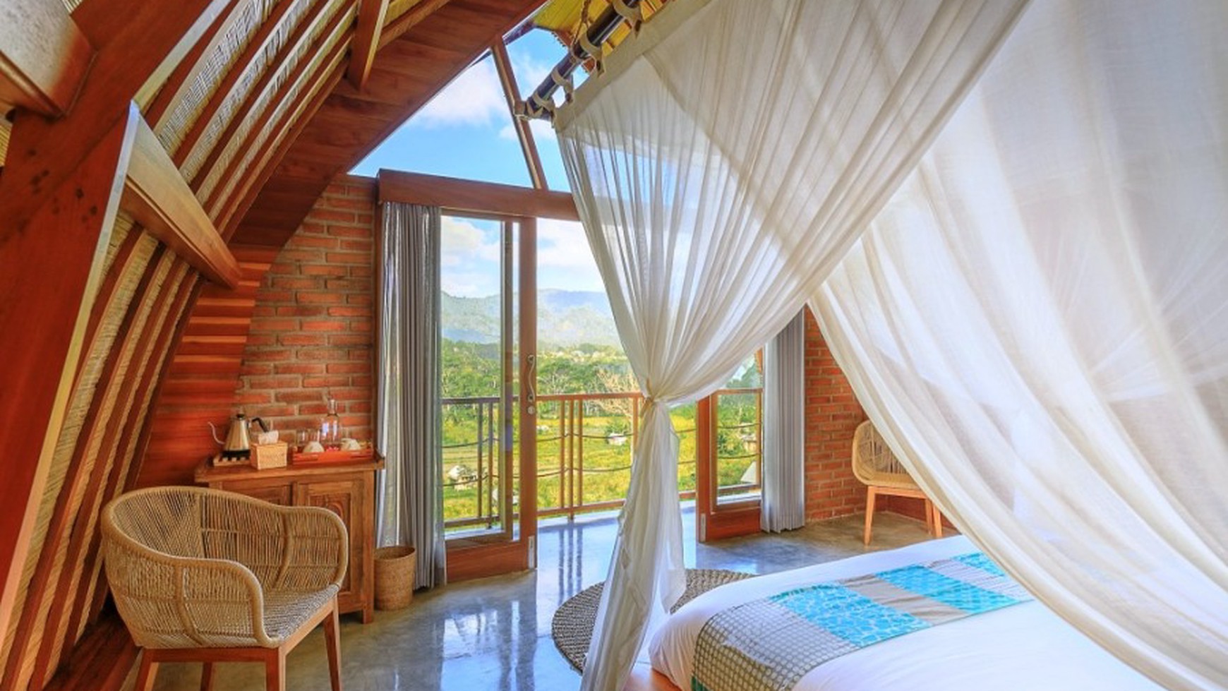 Freehold Villa which is located on the outskirts of a small Balinese Village