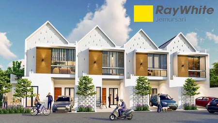 Rumah Baru Gress di Gading Pantai Surabaya Timur, Minimalis, 2 Lantai, Hook/Pojokan