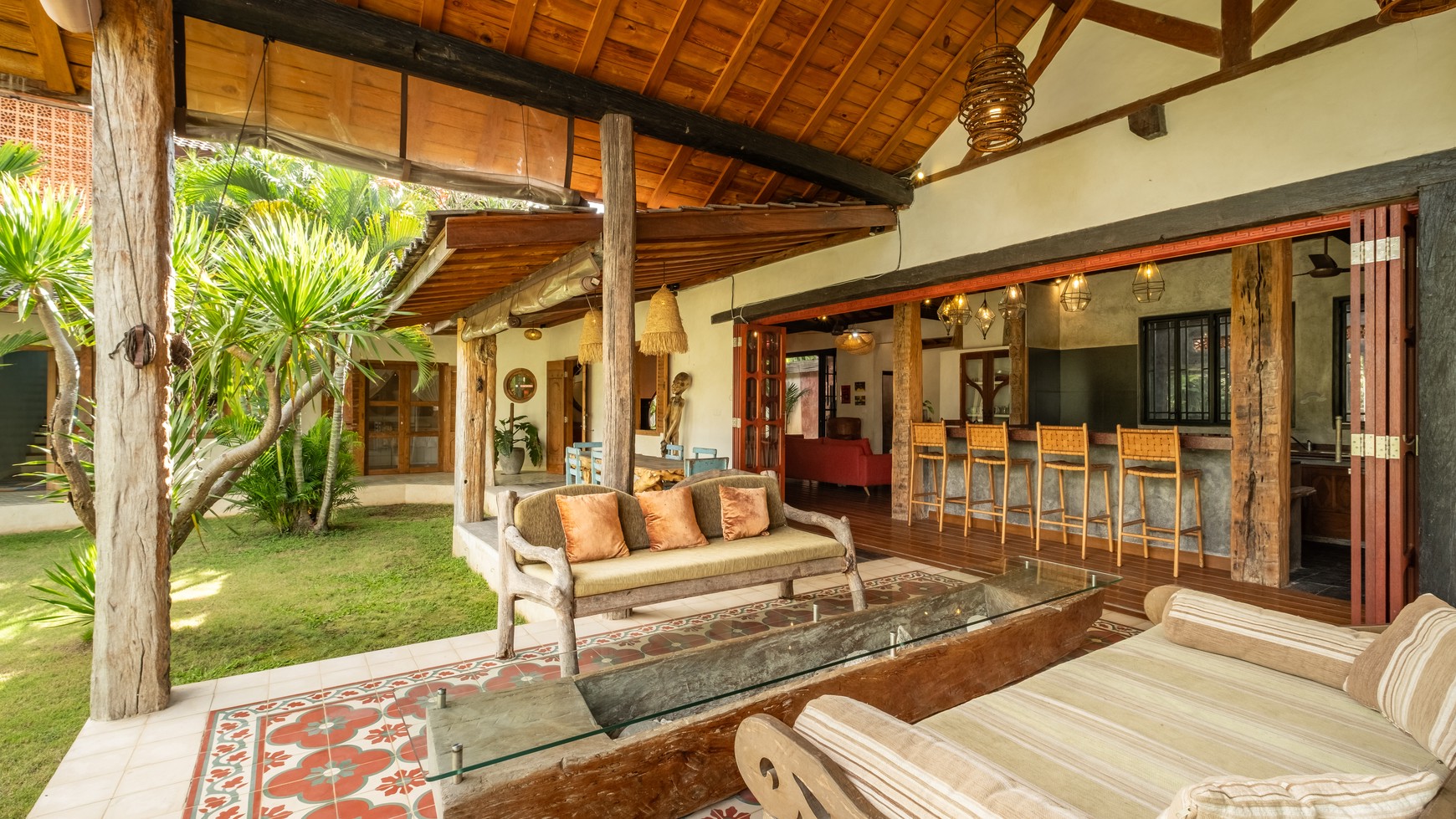 Leasehold - Stunning Traditional-Modern Mixed Real Estate in Peaceful Umalas