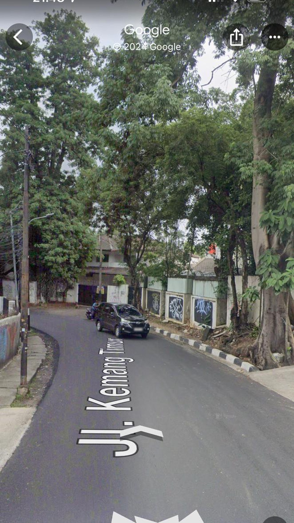 Rumah Hitung Tanah Di Jl Kemang Timur Raya Jakarta Selatan