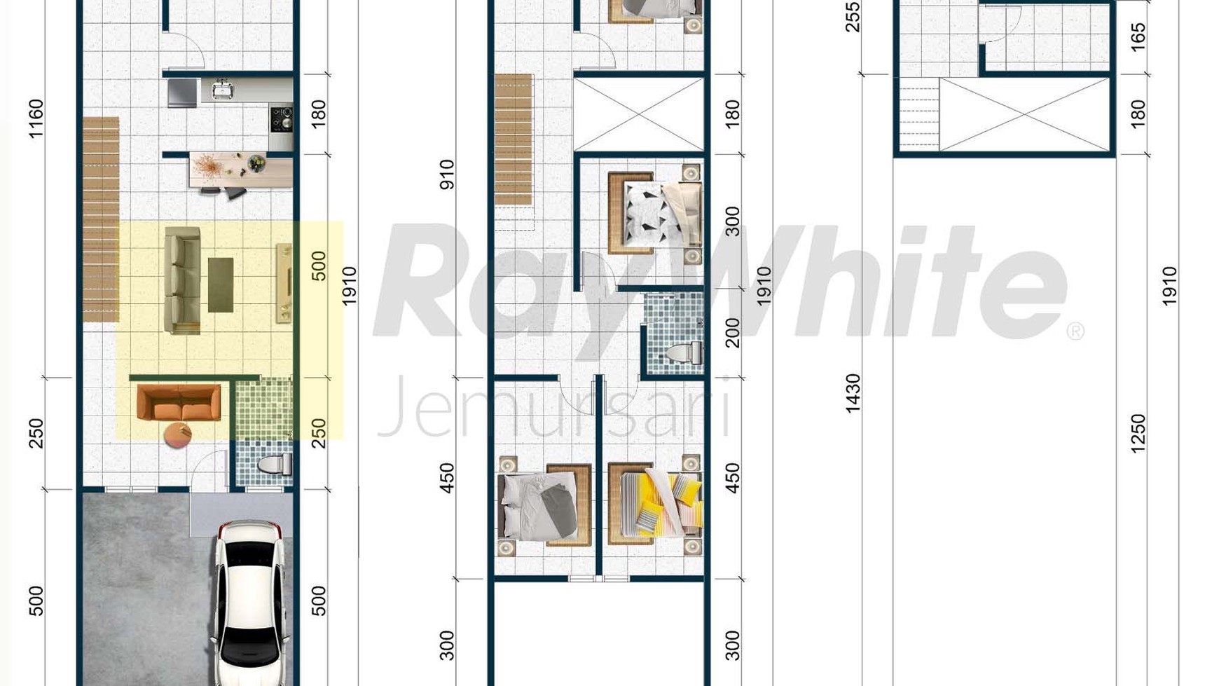 Rumah Baru Gress di Semolowaru Selatan Surabaya Timur, Minimalis, 2 Lantai, ada 2 unit - EA -