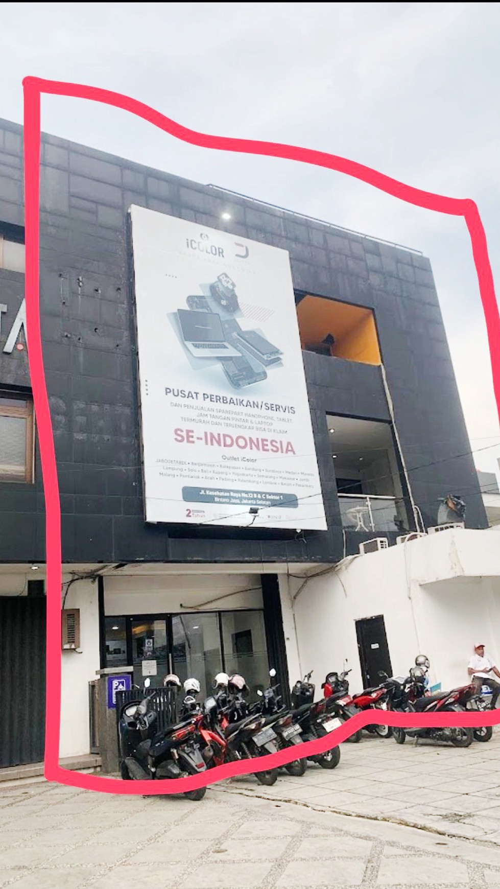 Rumah Hitung Tanah Area Cipete