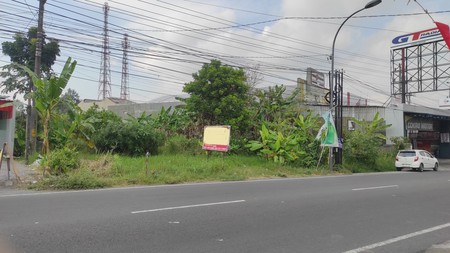 Tanah Luas 2614 Meter Persegi Lokasi Strategis di jl Kaliurang 