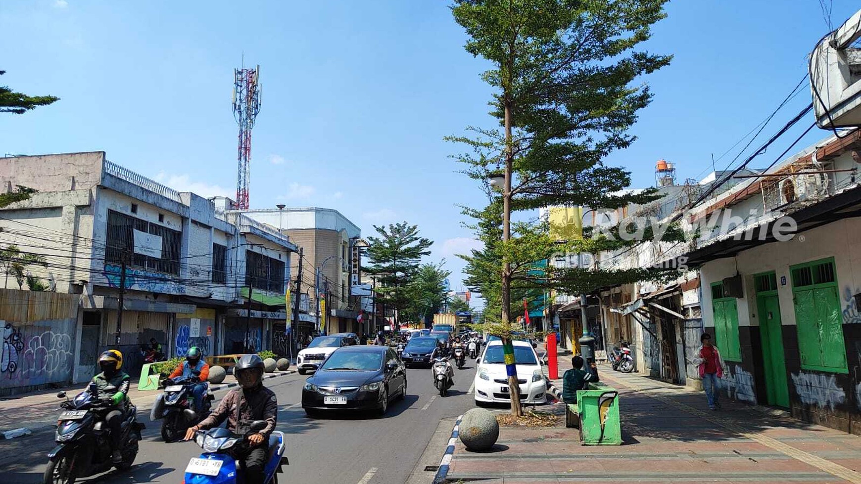 Hitung Tanah ! properti komersial pusat kota di mainroad Jendral Sudirman dekat Sudirman Street Day & Night Market