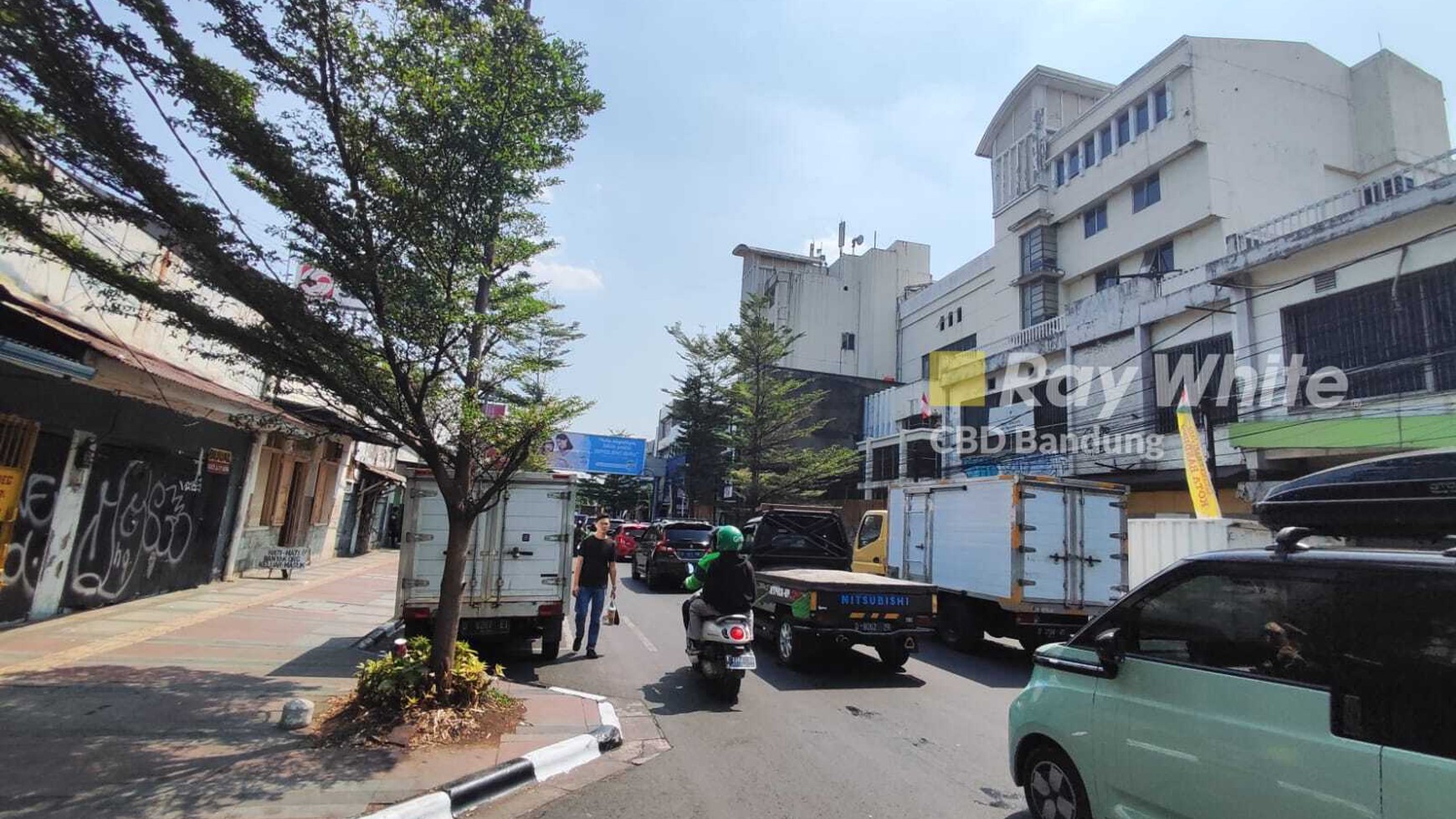 Hitung Tanah ! properti komersial pusat kota di mainroad Jendral Sudirman dekat Sudirman Street Day & Night Market