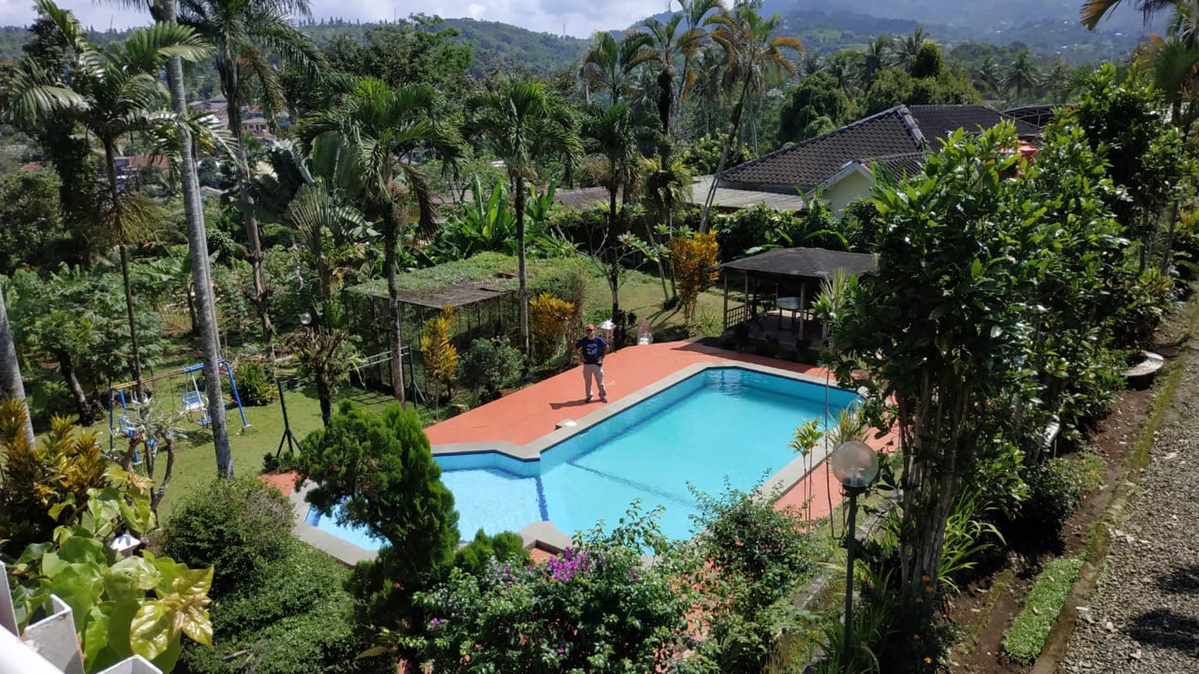 Dijual villa bagus, asri, sewa masih berjalan, ciawi. bogor