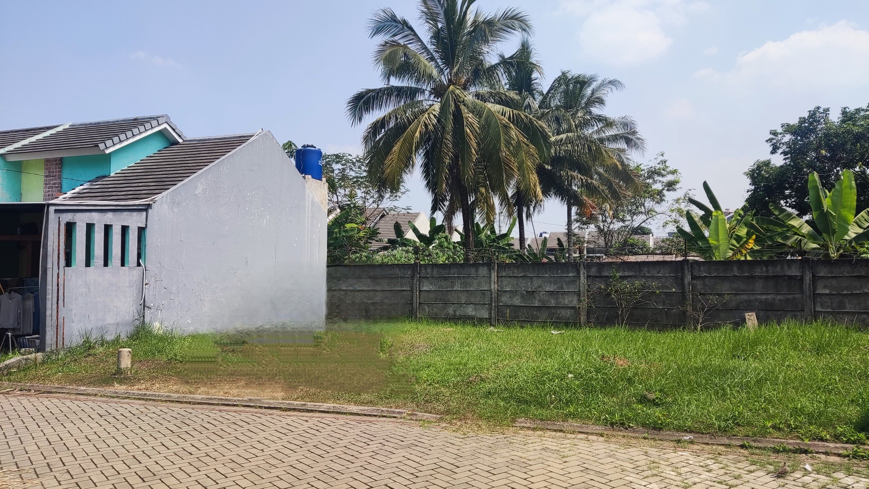 Termurah. Tanah kavling bagus Serpong Garden Green Valley, Cisauk