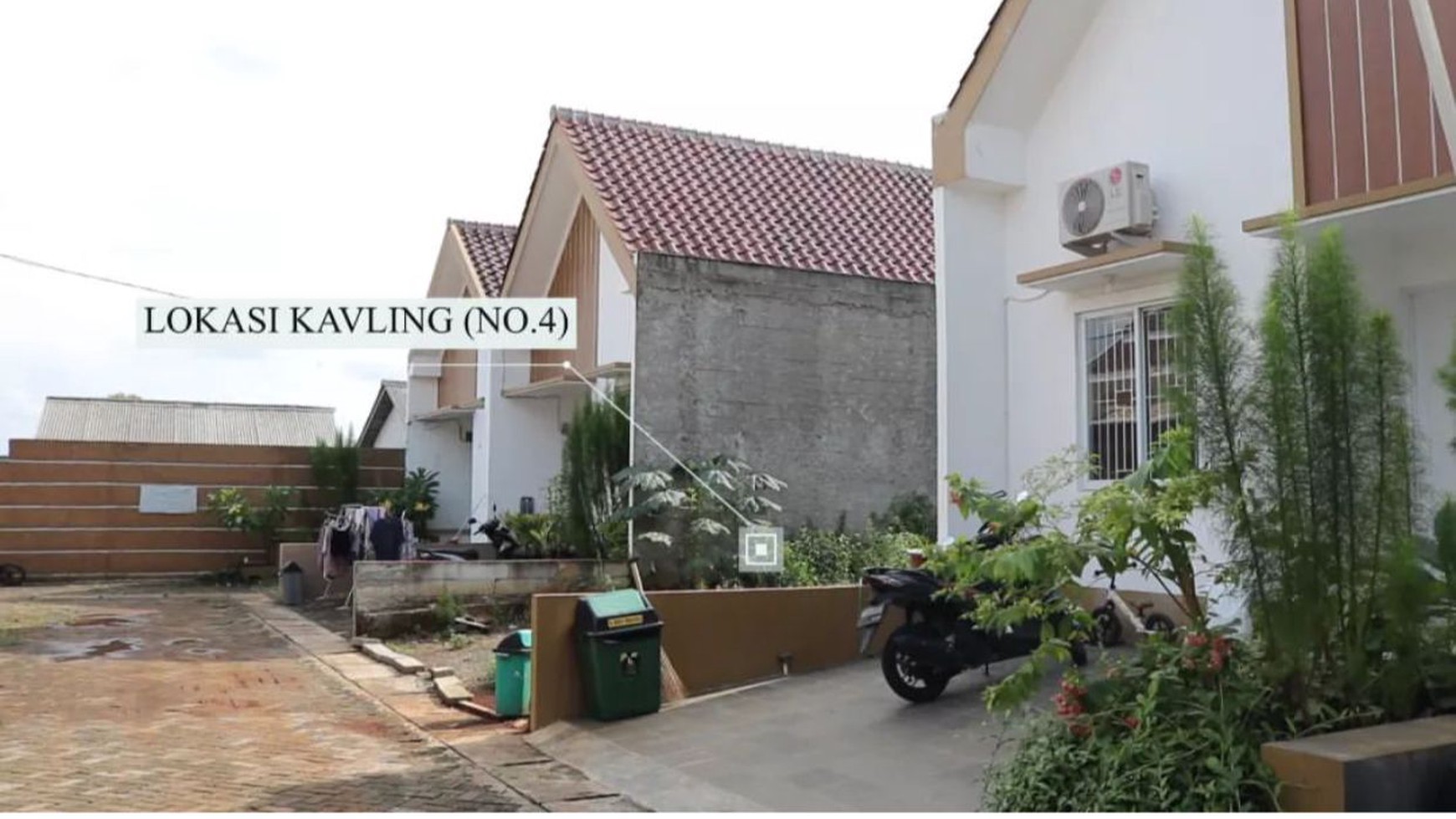 Kavling siap bangun dalam cluster di Pondok Cabe