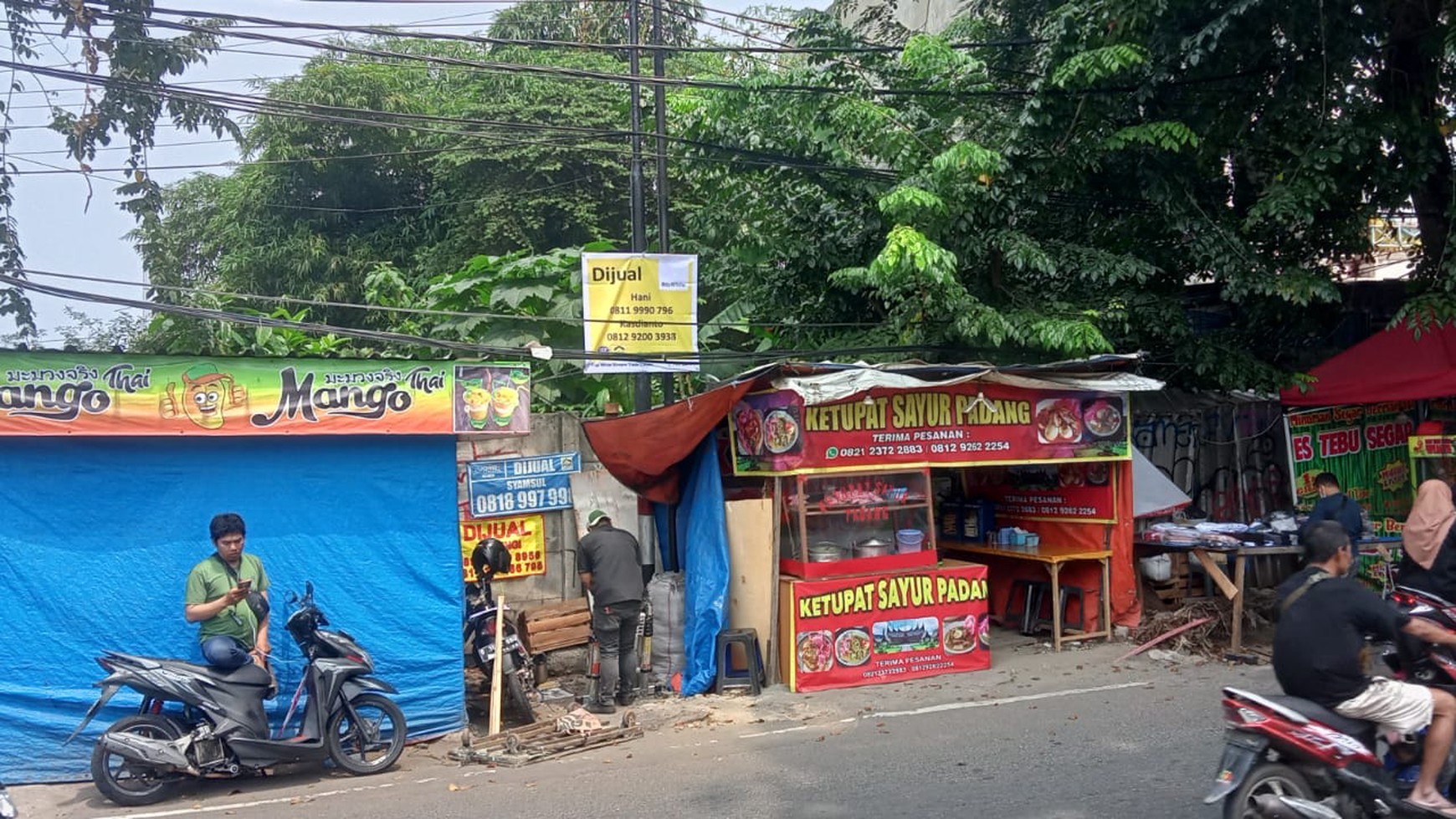 Kavling Hook Lokasi Strategis Pinggir Jalan Raya @Larangan Utara