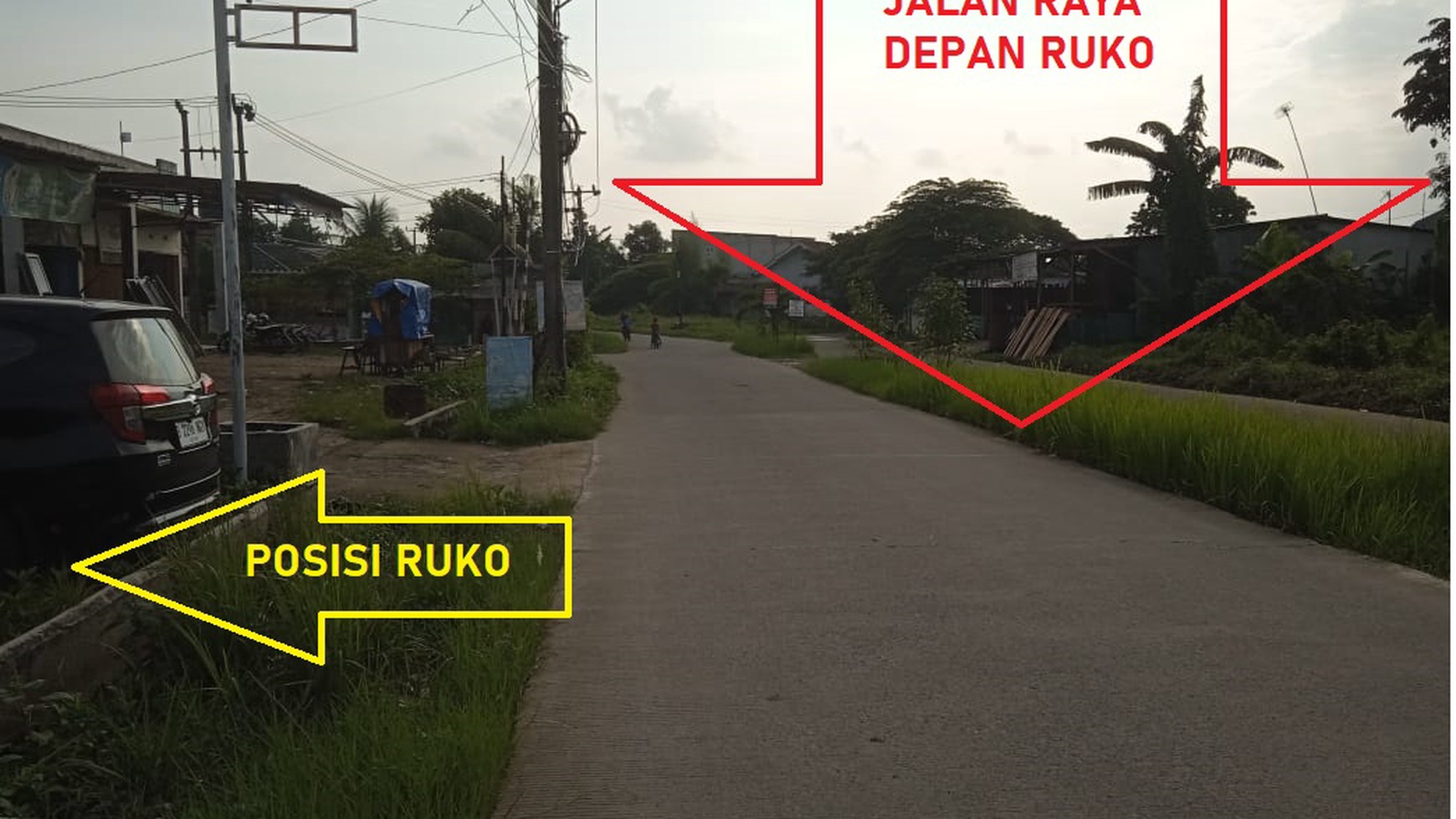 KIOS Murah di Jalan RAYA Griya Parung Panjang