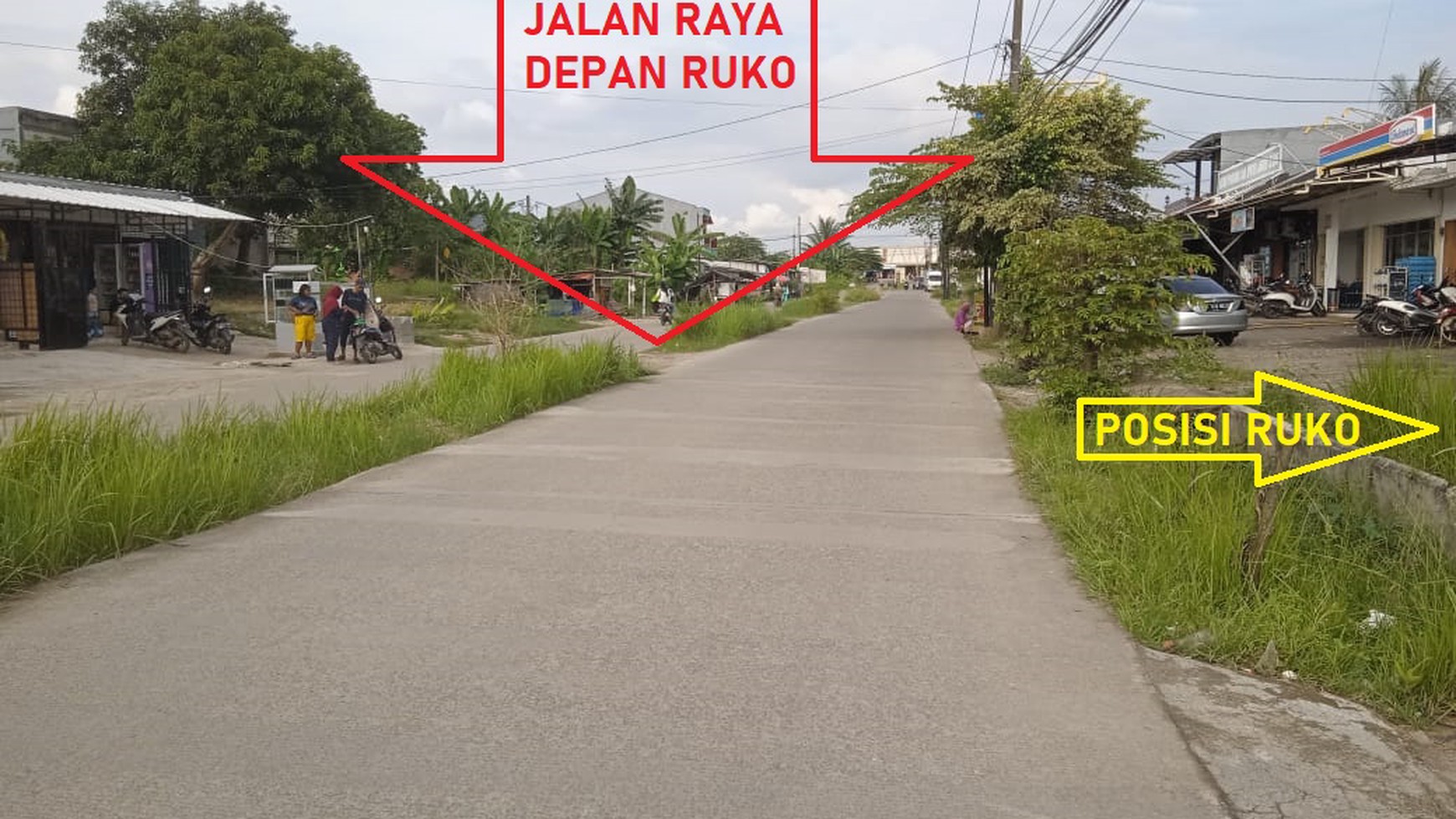 KIOS Murah di Jalan RAYA Griya Parung Panjang