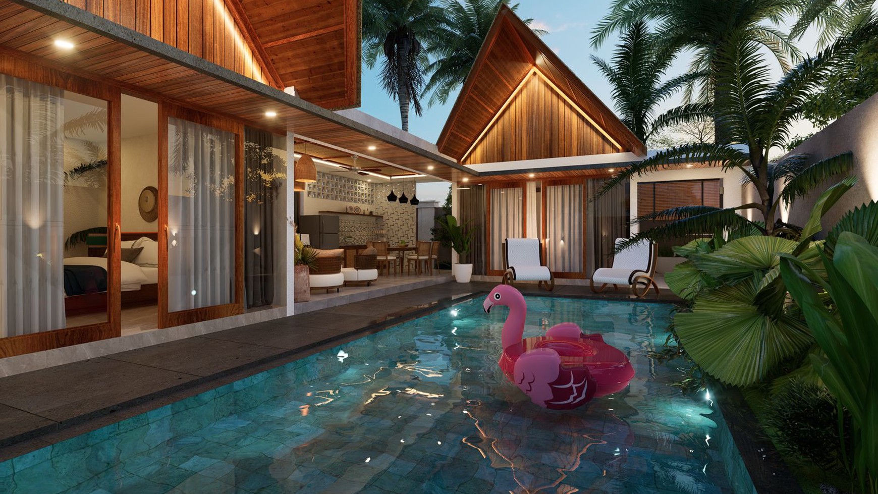 Leasehold 2 Bedrooms Brand New  In Heart Seminyak