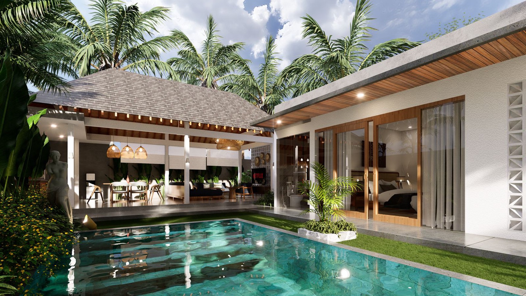 Leasehold Luxuriously Brand New In Heart Seminyak 