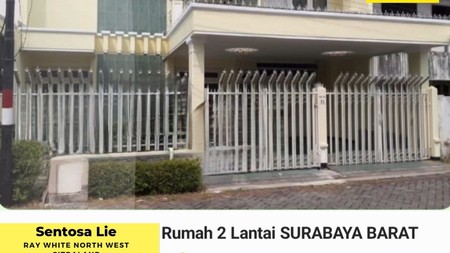 MURAH LUAS Dijual Rumah Tanjungsari Baru dekat Raya Sukomanunggal , Darmo Satelit - Surabaya Barat -  Row Jalan LUAS