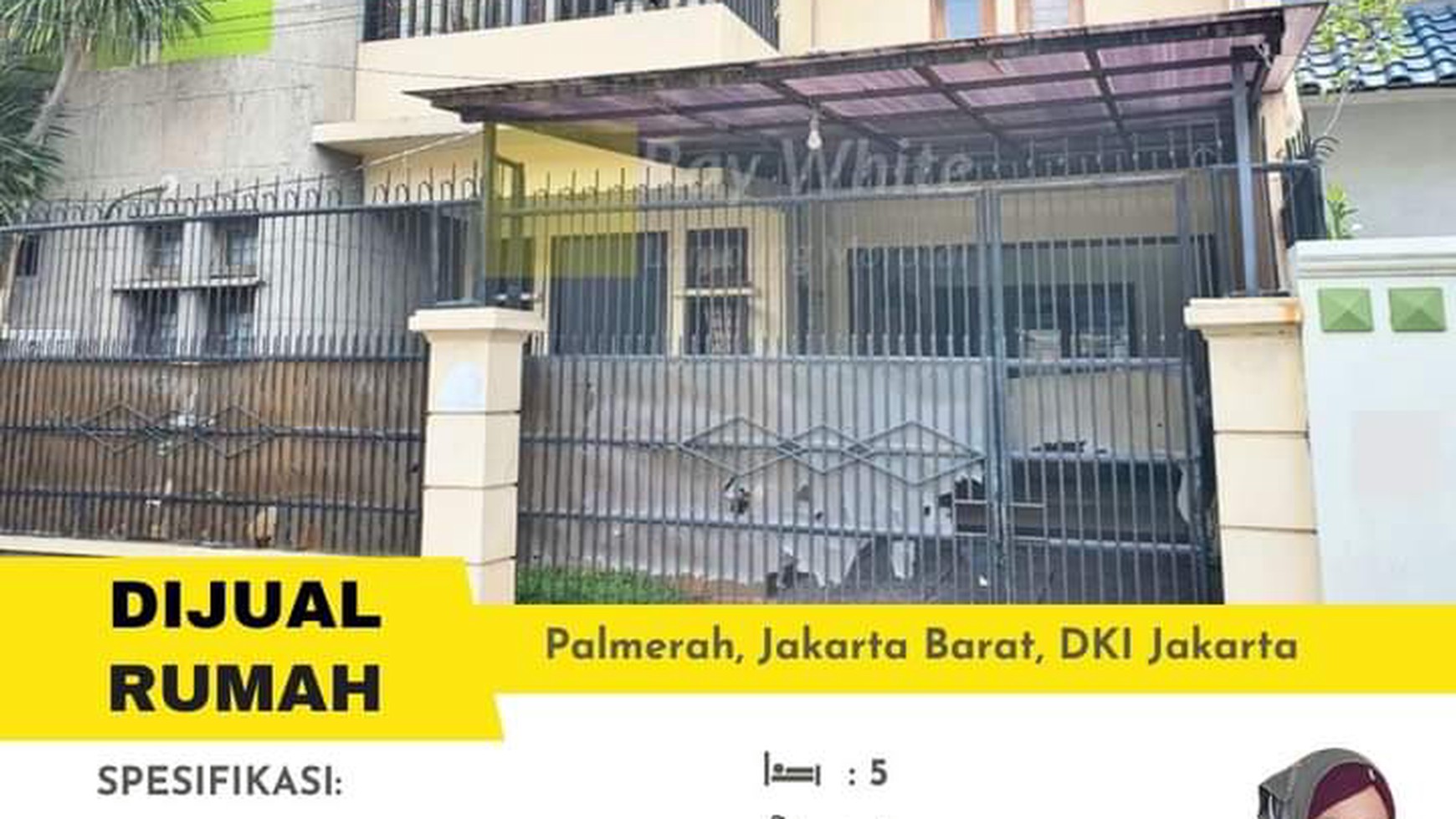 Dijual Rumah di Pal Merah