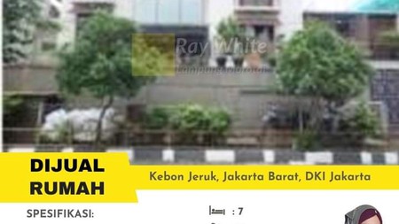 Dijual Rumah di Kebon Jeruk