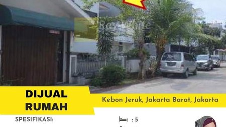 Dijual Rumah di Kebun Jeruk