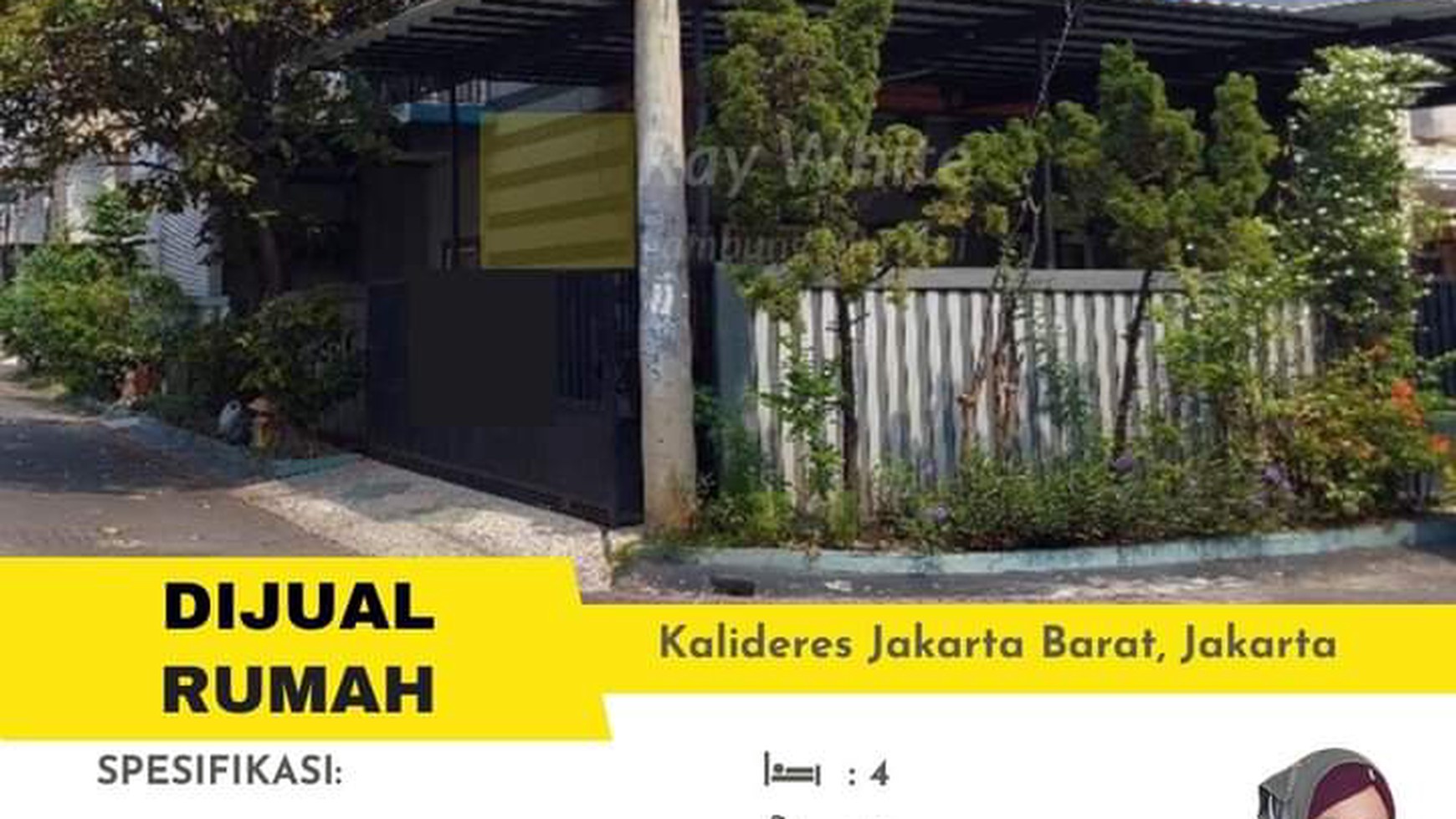 Dijual Rumah Siap Huni di kalideres