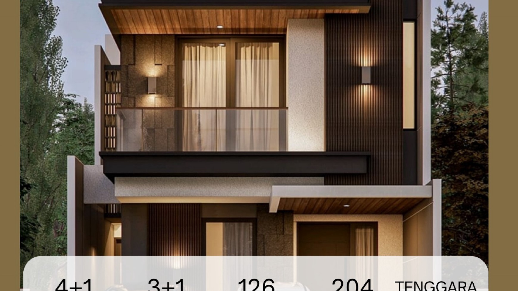 Rumah Hitung Tanah Area Cipete