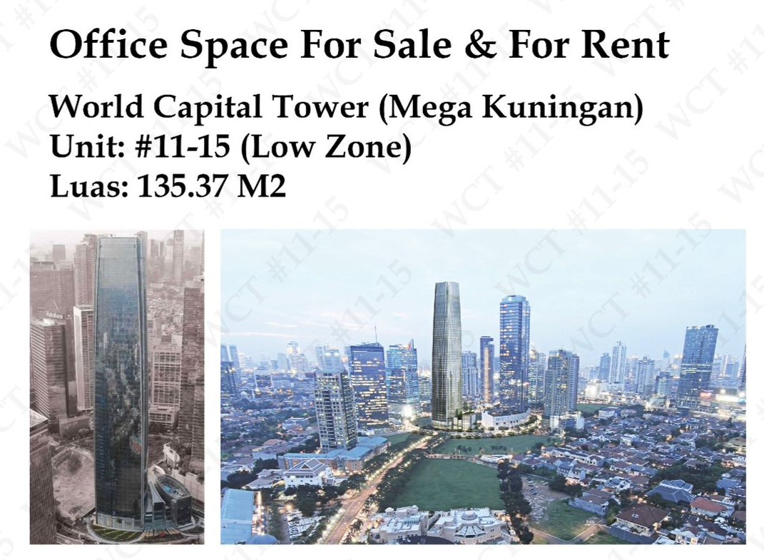 Office space di Lingkar Mega Kuningan, Jakarta Selatan