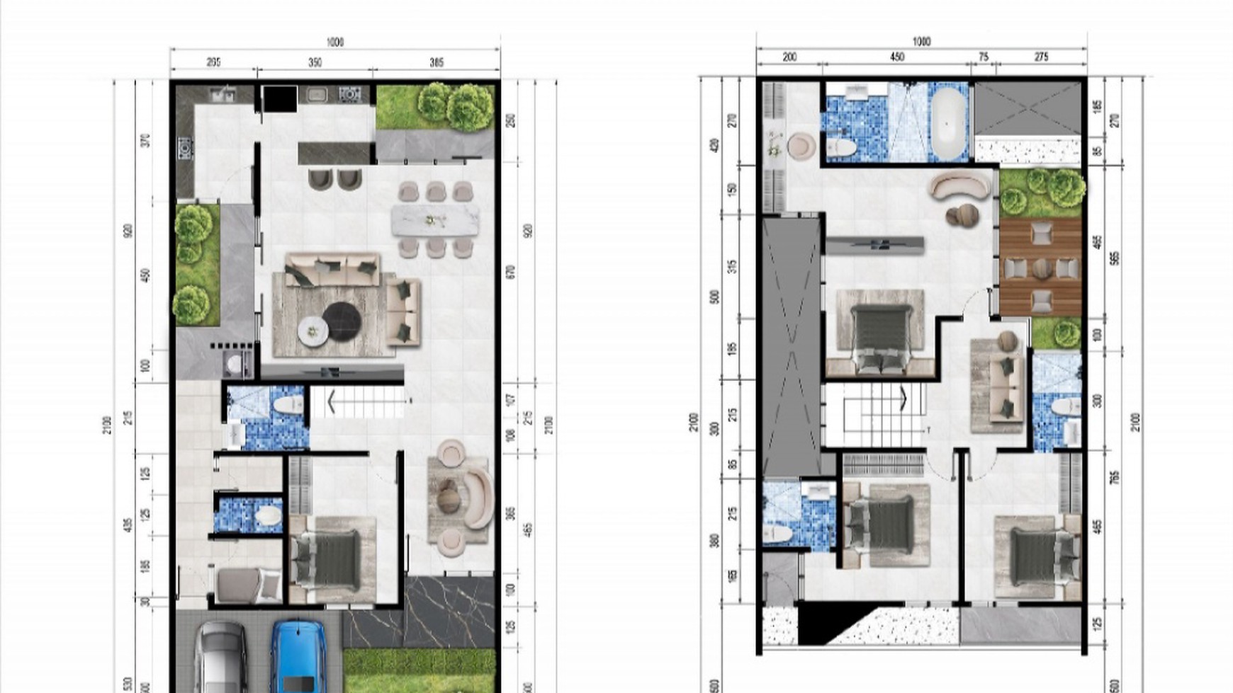 Rumah Baru Citraland Surabaya Barat - Woodland - Waterfront - Eastwood  BONUS SEMI Furniture Modern NEW