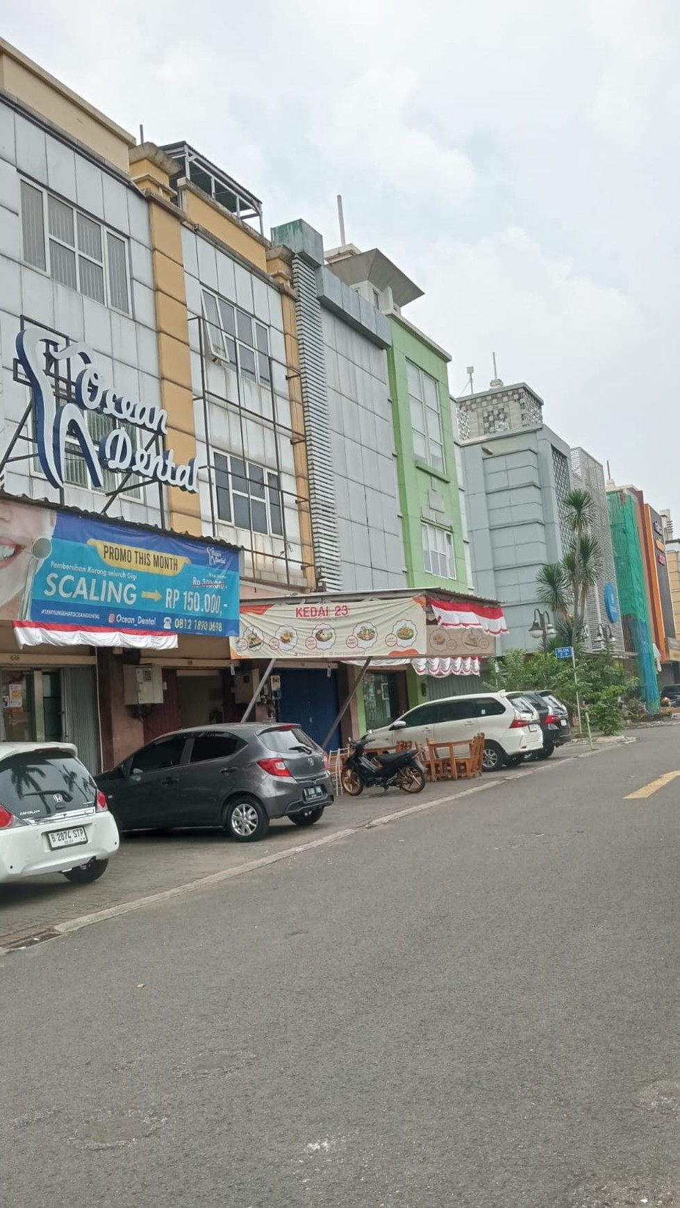 golden boulevard bsd city sewa ruko area komersil banyak yg minat