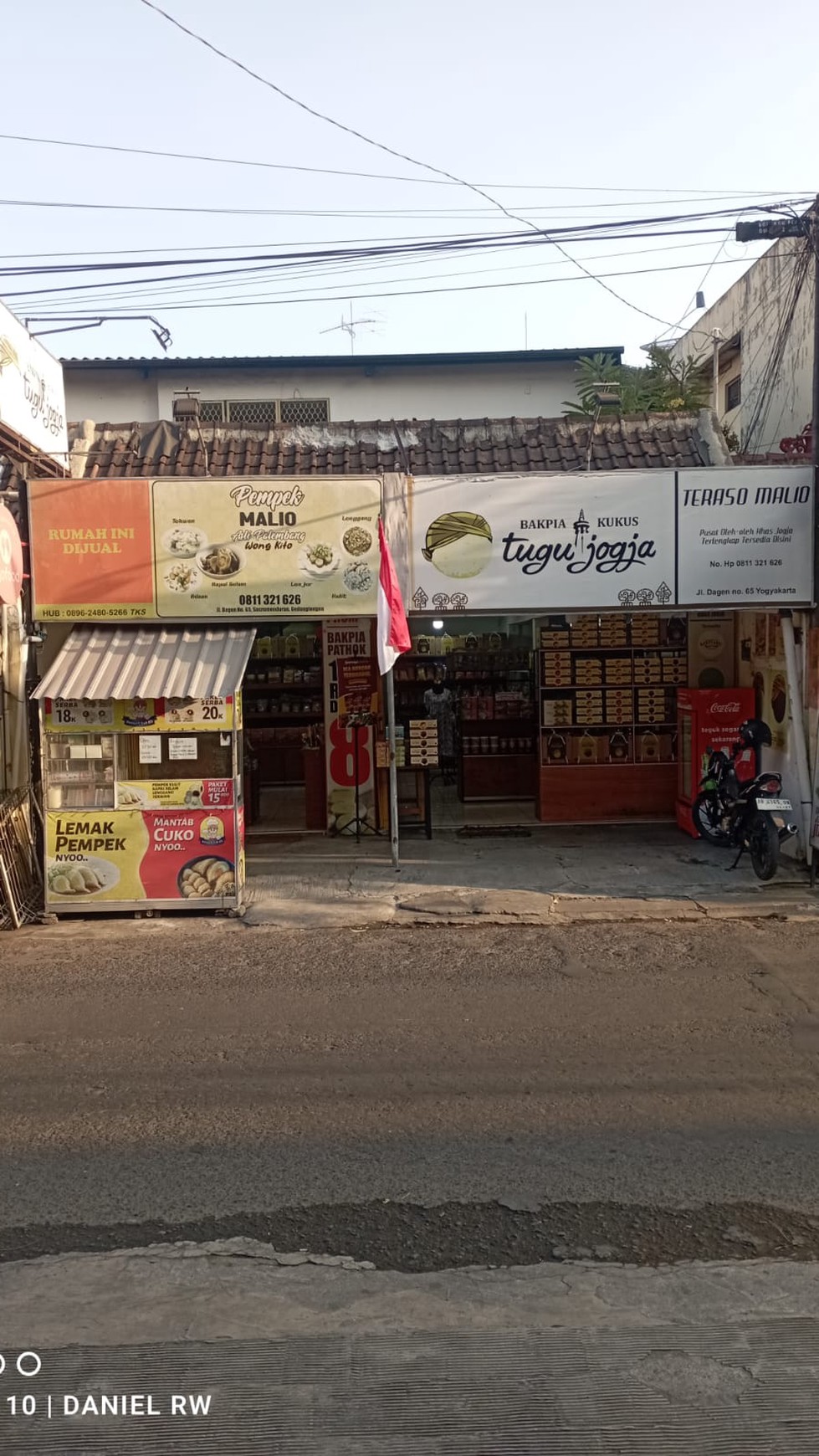 Ruko Lokasi Premium di Jalan Dagen Dekat Malioboro 