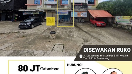 Disewakan 1 unit Ruko di Lemabang