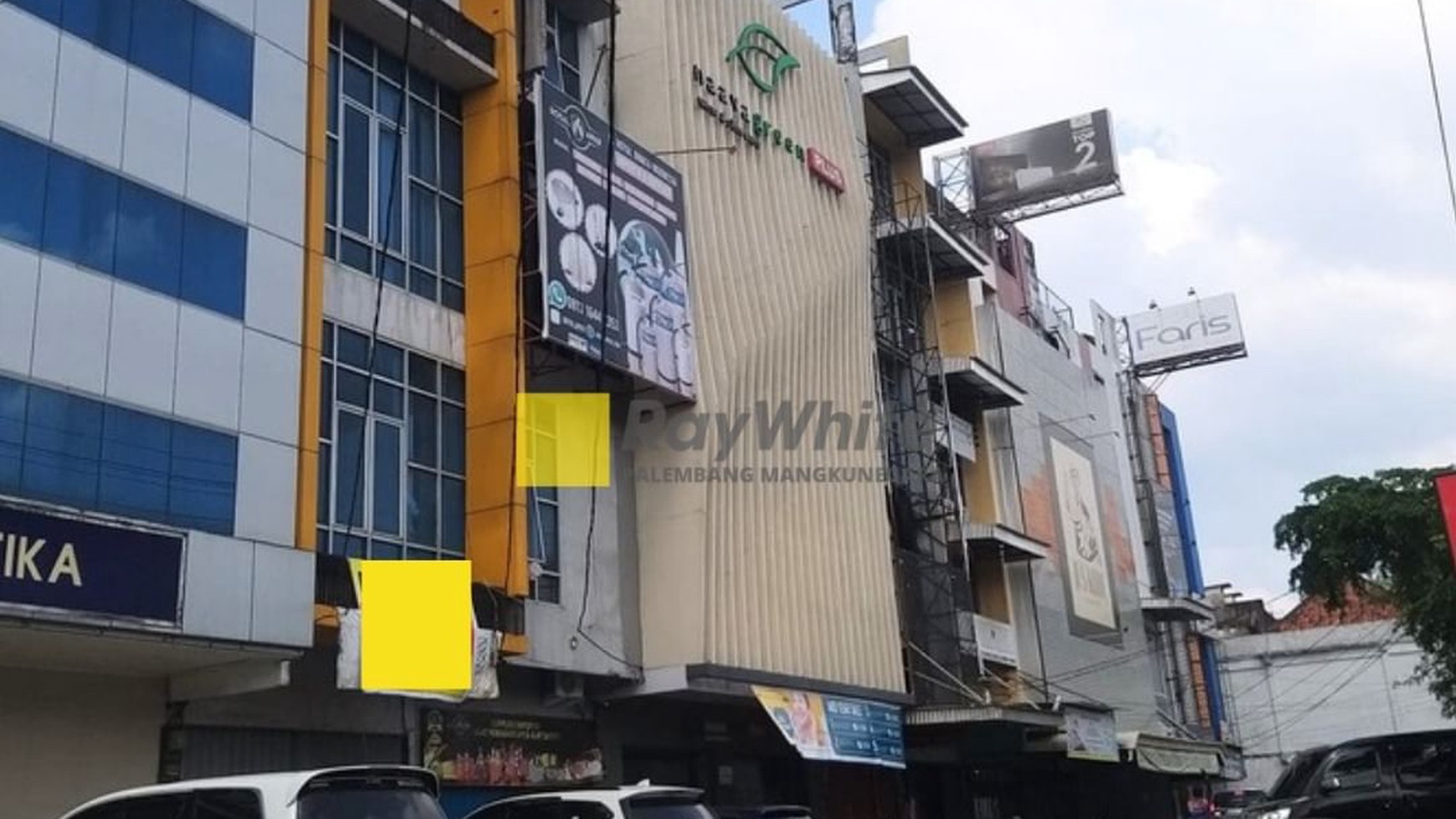 Disewakan Ruko 1 Pintu di Jl Jendral Sudirman Kota Palembang