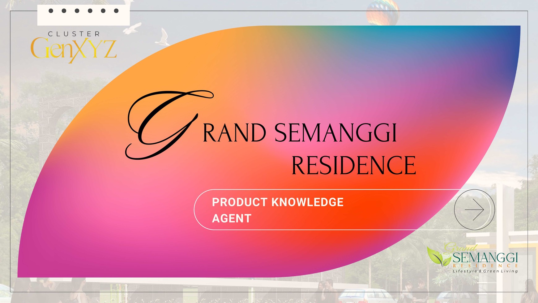 Rumah Baru Murah Dijual Grand Semanggi Residence Surabaya - Lokasi Strategis