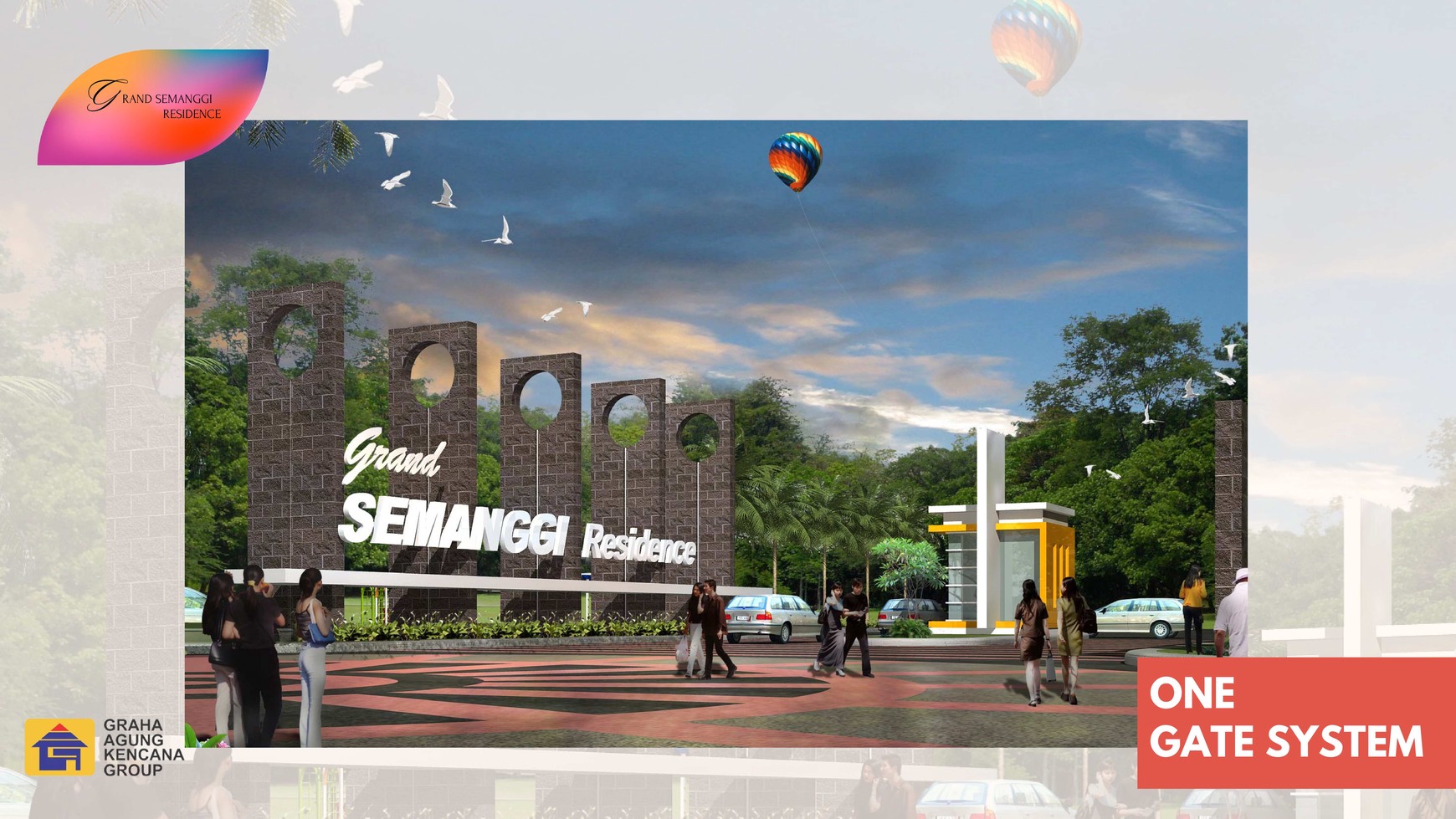 Rumah Murah di Grand Semanggi Residence 2 Surabaya 