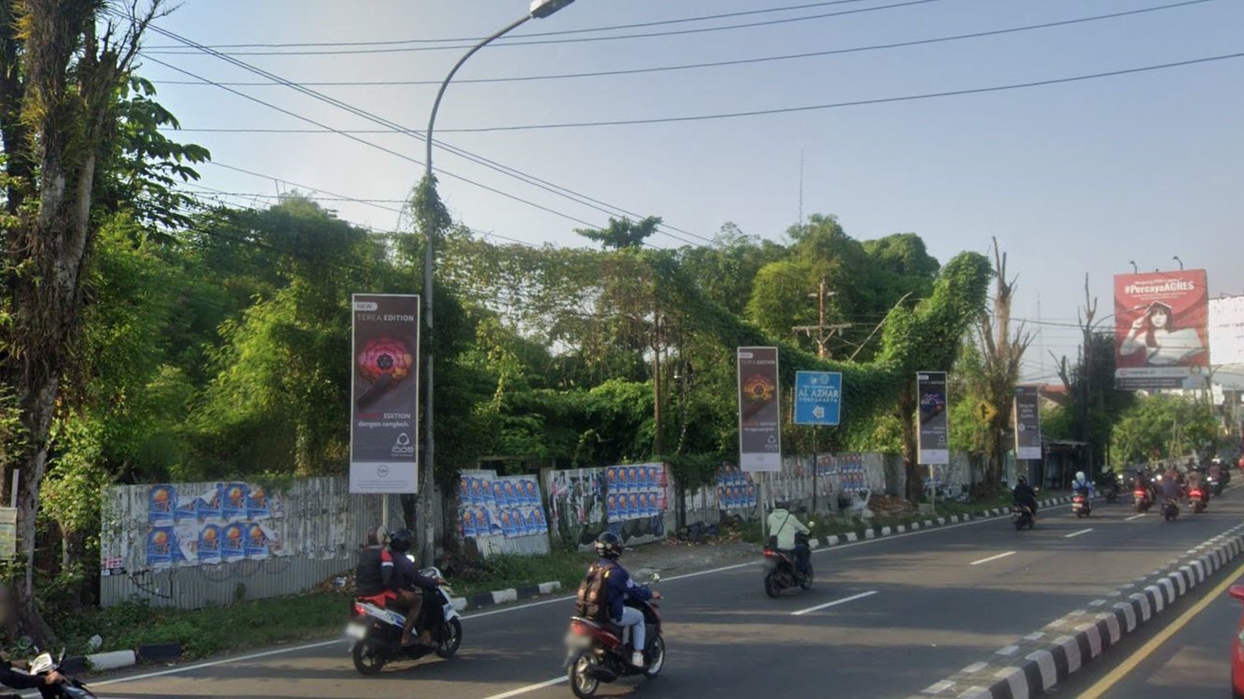 Tanah SHM Seluas 8.676 Meter Persegi Lokasi Premium Dekat Underpass Jombor