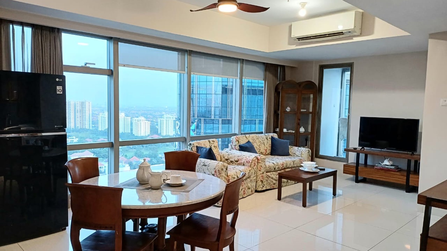 dijual apartemen 3BR mewah la riz mansion full furnished